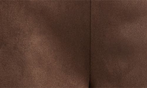 Hue Faux Suede Wide Leg Pants In Brown