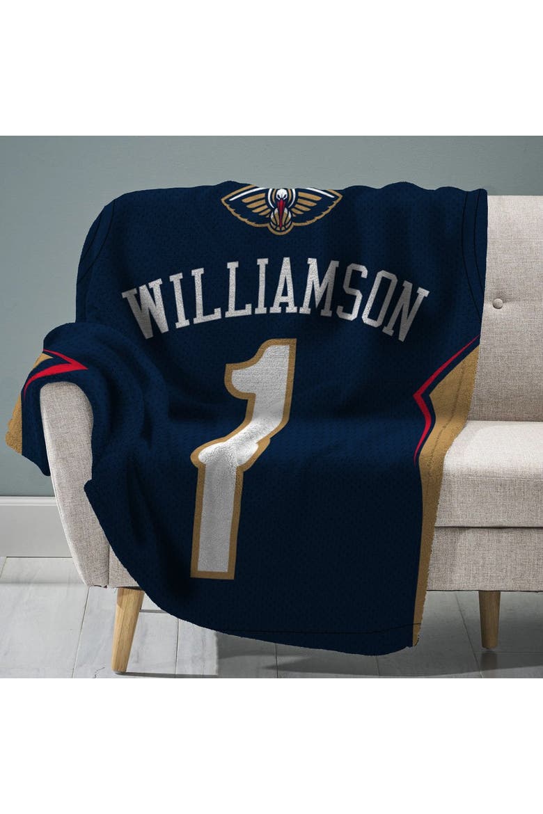 New Orleans Pelicans Zion Williamson 60" x 80" Raschel Throw Blanket, Main, color, None