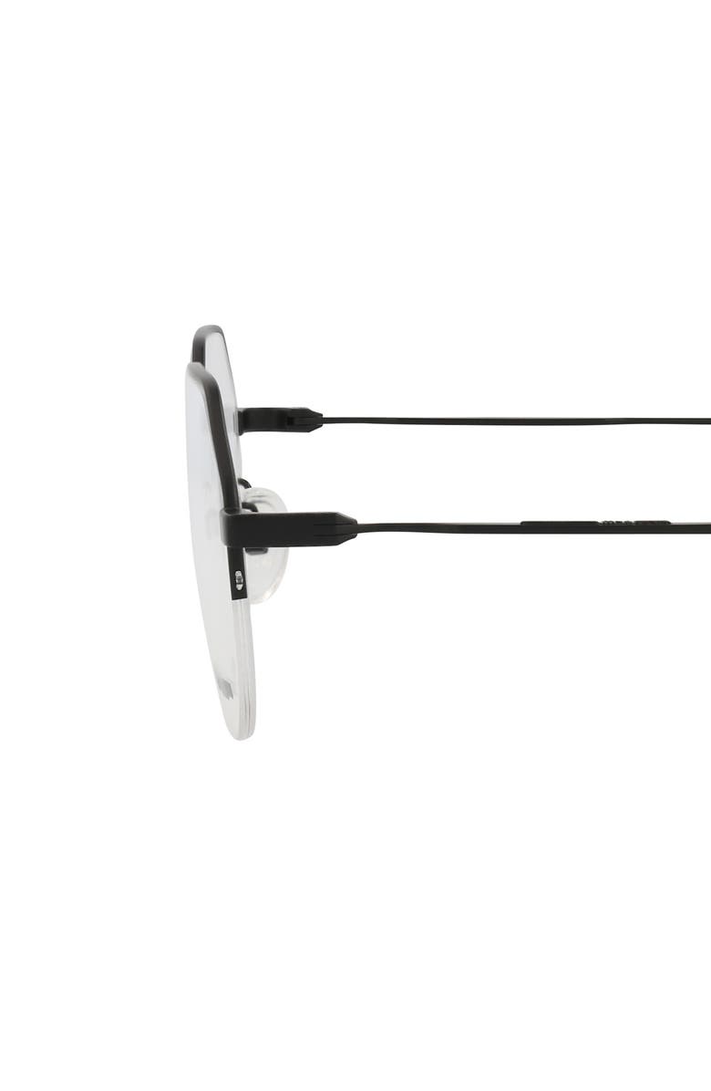 McQueen 53mm Round Optical Glasses, Alternate, color,