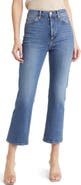 Re/Done '70s High Waist Ankle Bootcut Jeans