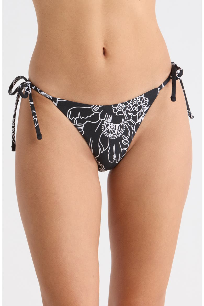 Sunning Bikini Bottoms, Main, color, BLACK