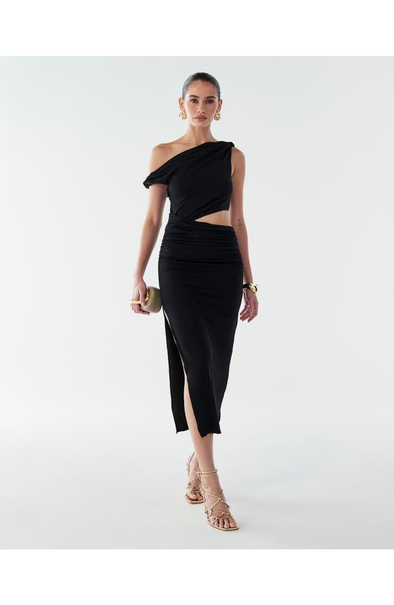 BWLDR Maree Dress, Alternate, color, Black