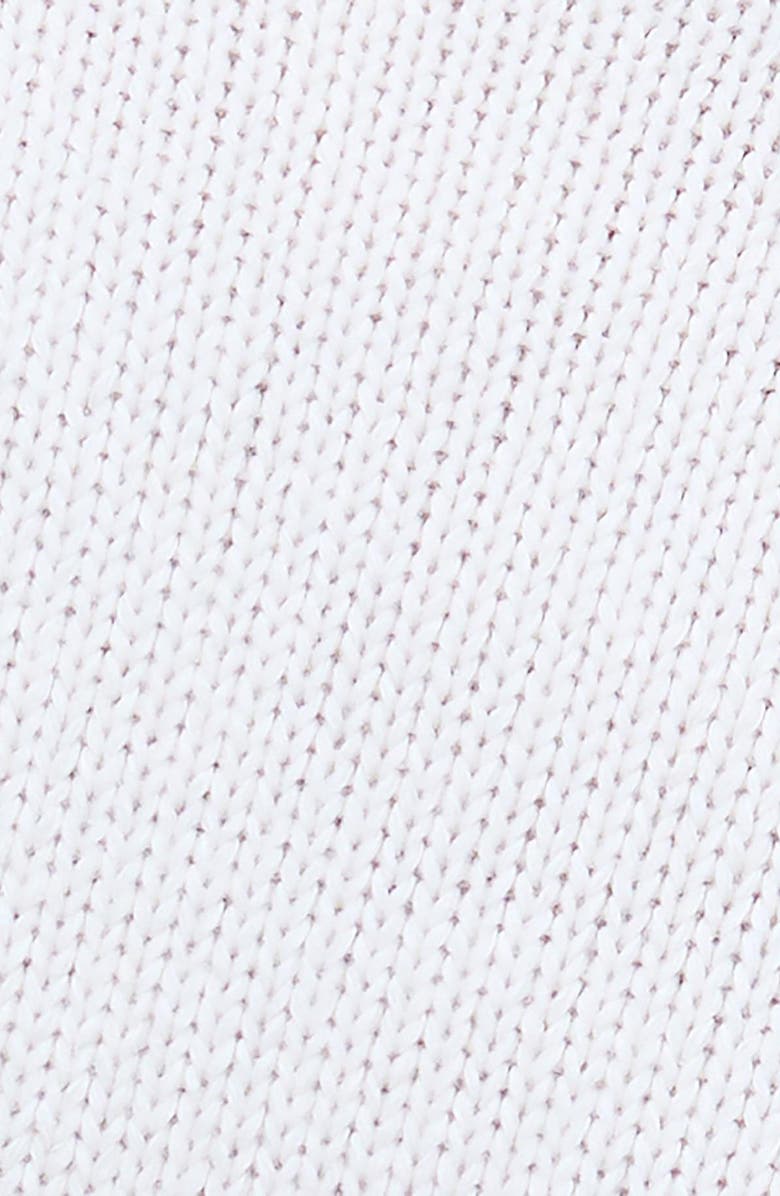 Barbour Serena Oversize Cotton & Wool Blend Mock Neck Sweater, Alternate, color, Cloud