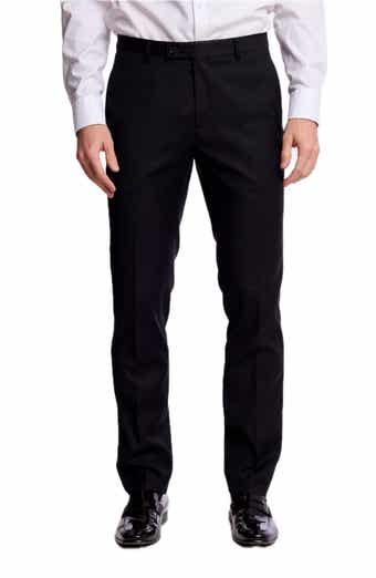 Sloane Mid Rise Slim Leg Tuxedo Pants