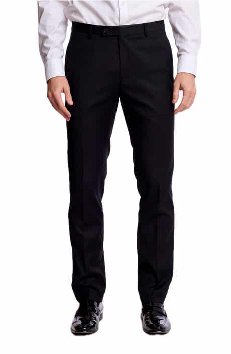Sloane Mid Rise Slim Leg Tuxedo Pants
