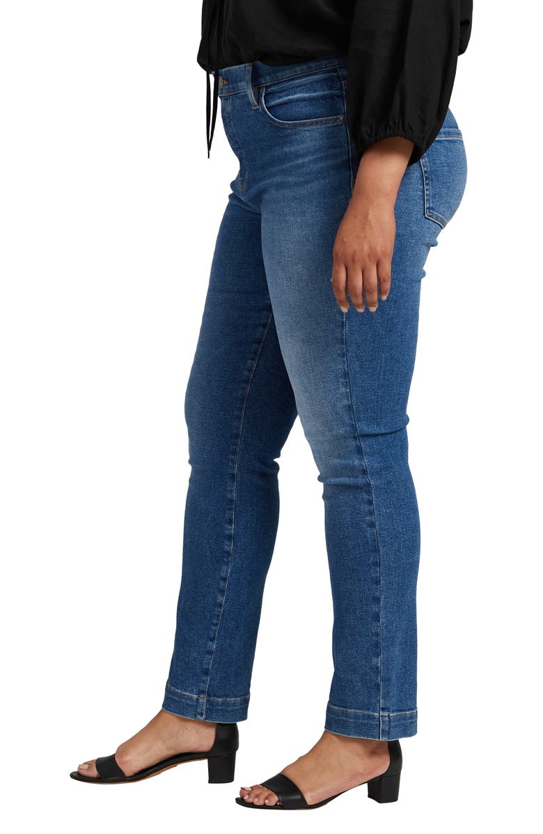 JAG Valentina Pull-On High Waist Straight Leg Jeans, Alternate, color, 