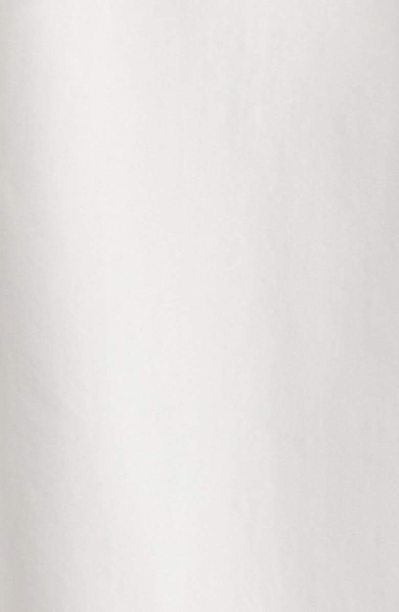 Maison Margiela Lace Trim Silk Slipdress, Alternate, color, Ivory