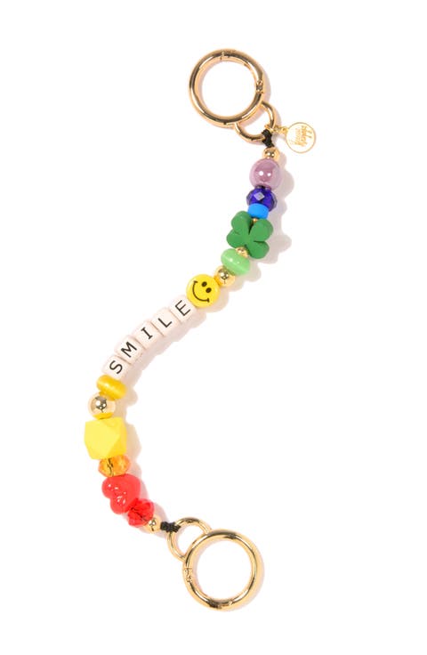 Rainbow Town Bag/Key Leash (Smile)