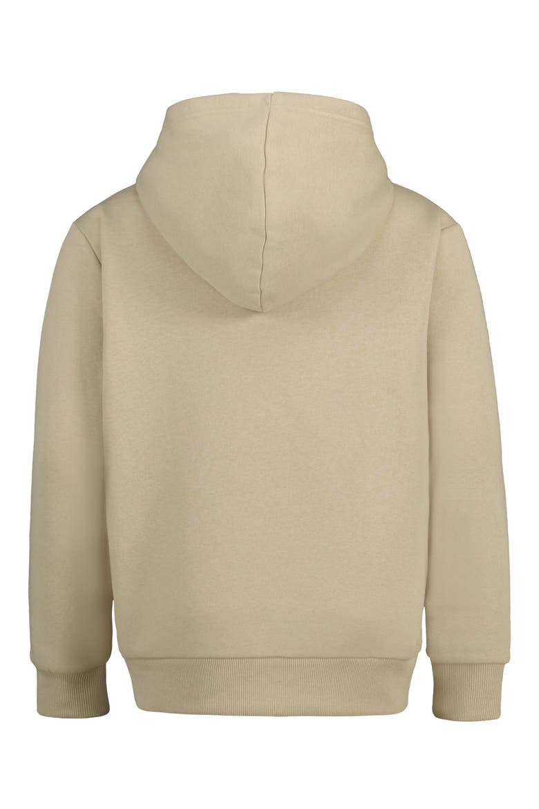 Kids' Monologo Graphic Hoodie, Alternate, color, WHITE PEPPER
