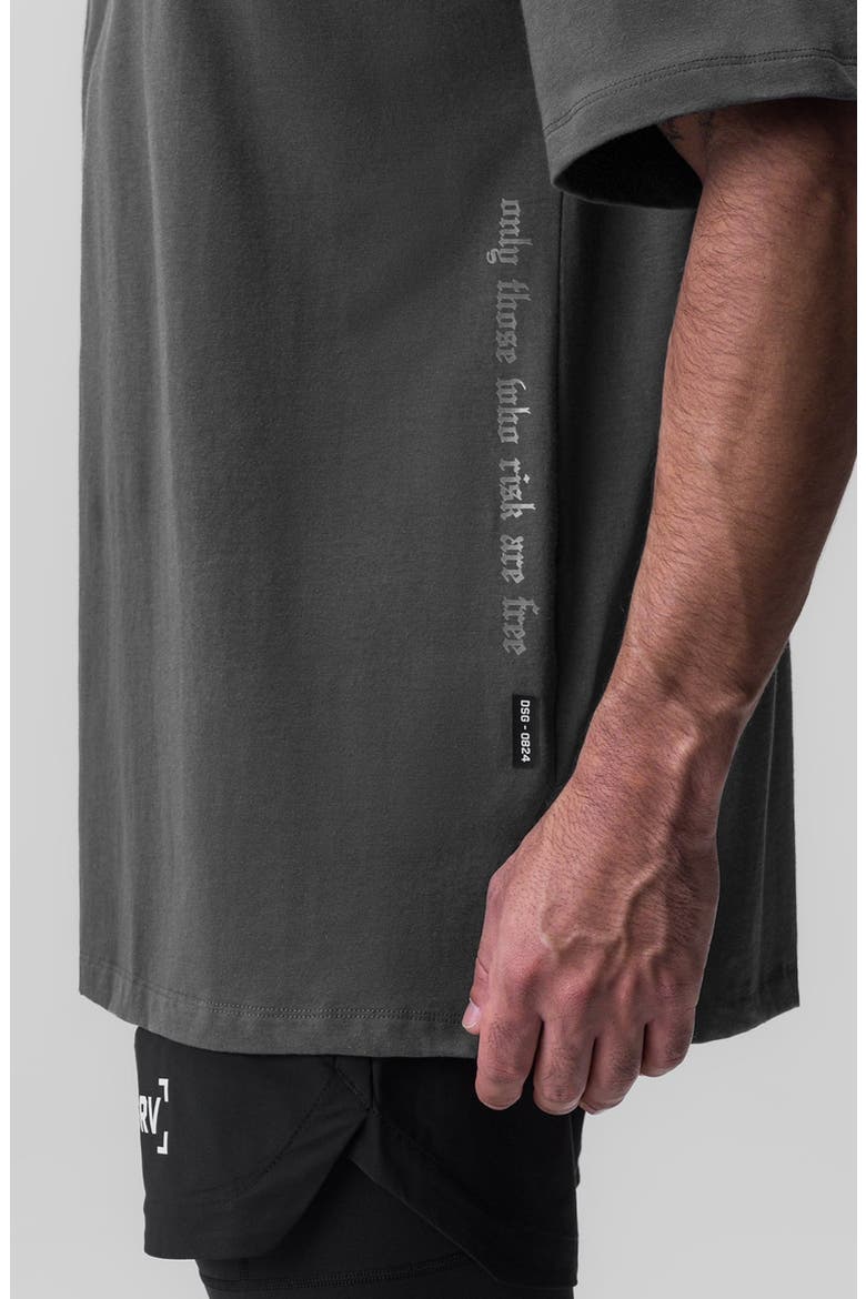 Supima Oversized Tee, Alternate, color, Space Grey