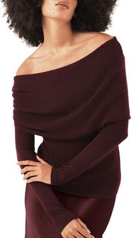 MINT VELVET Bardot Knit Top