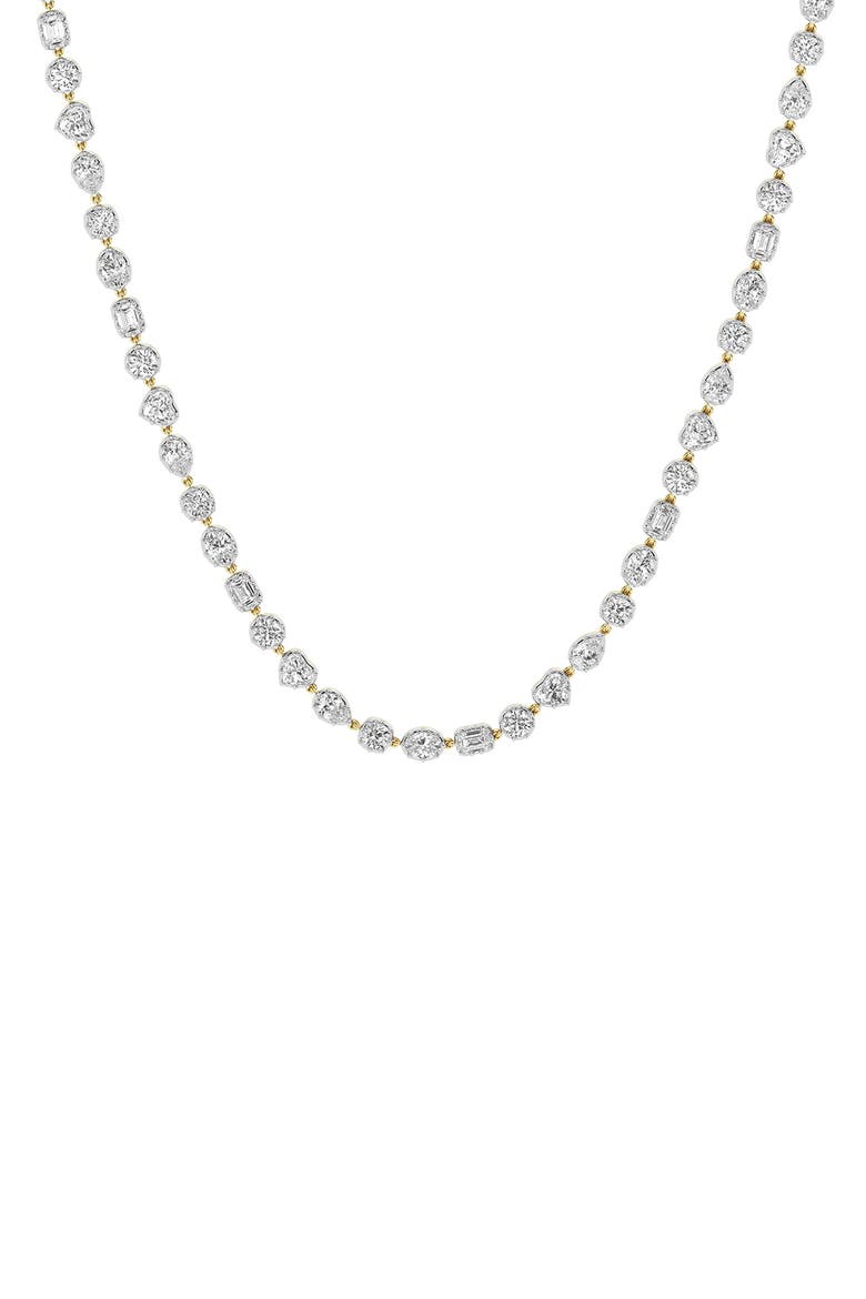 Georgian Lab Grown Diamond Tennis Necklace video