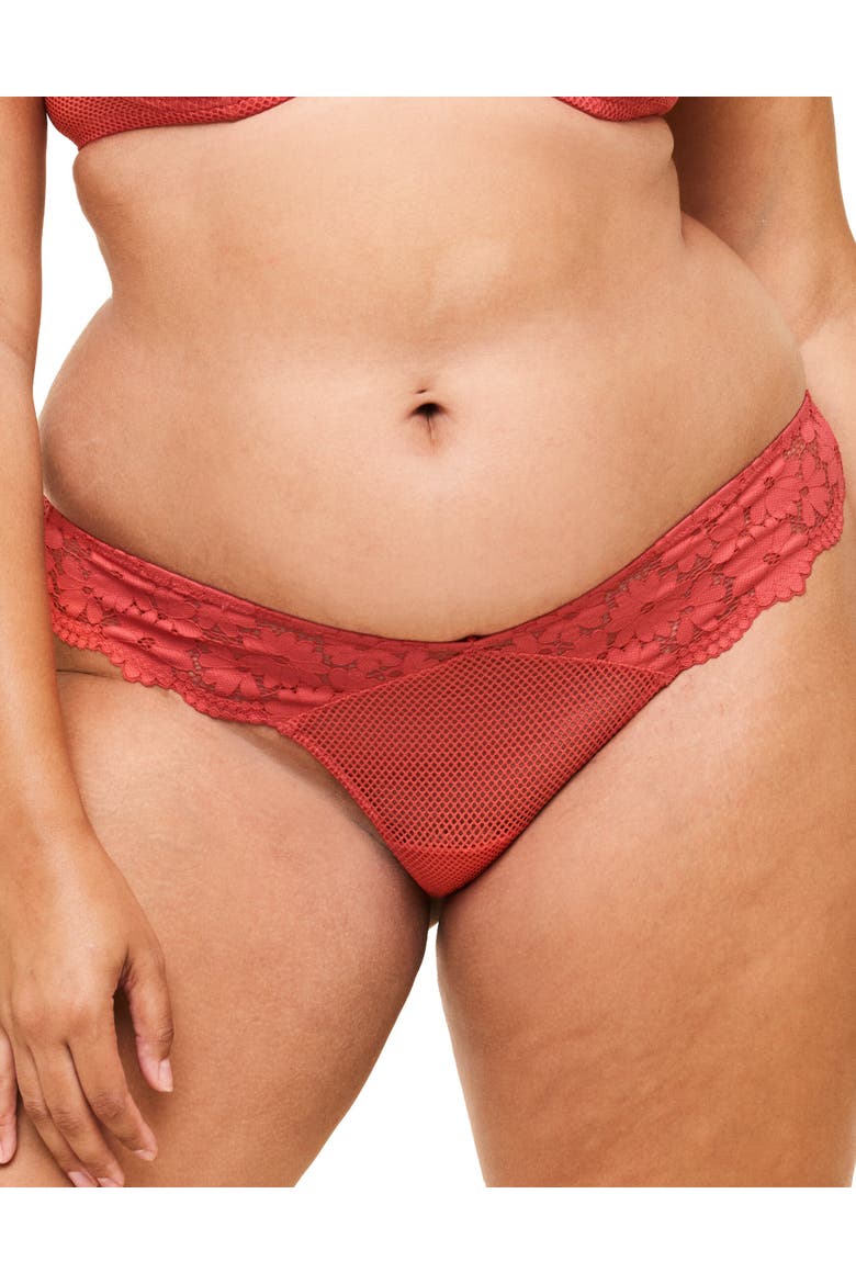 Roxanne Tanga Panties, Main, color, Dark orange