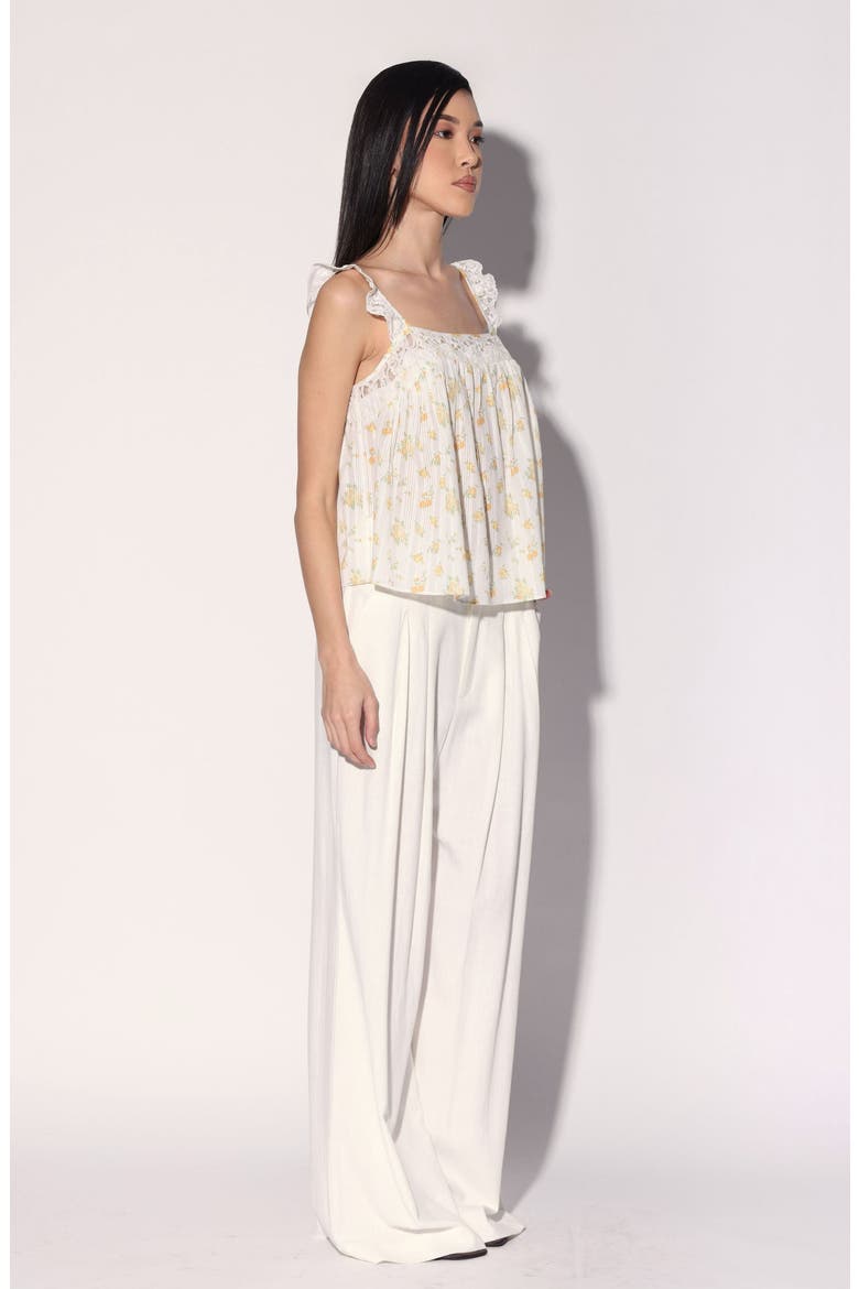 Cory Top, Alternate, color, Yellow Bouquet