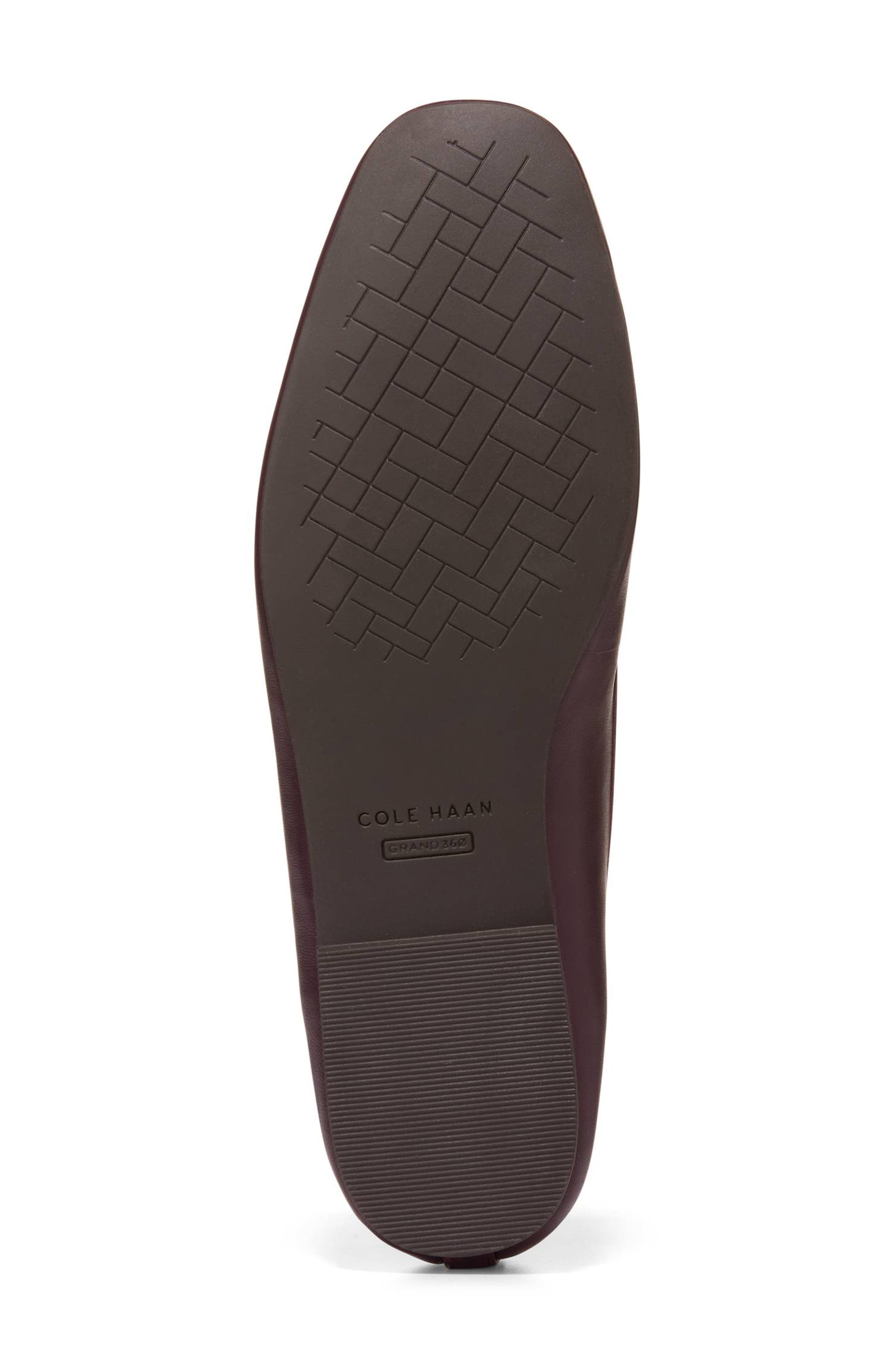 Payson Knot Loafer, Alternate, color, BLACK GARNET LEATHER