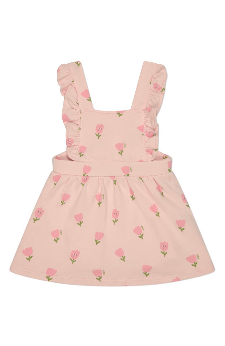 MORI Tiny Tulips Pinafore Dress, Main, color, Pink