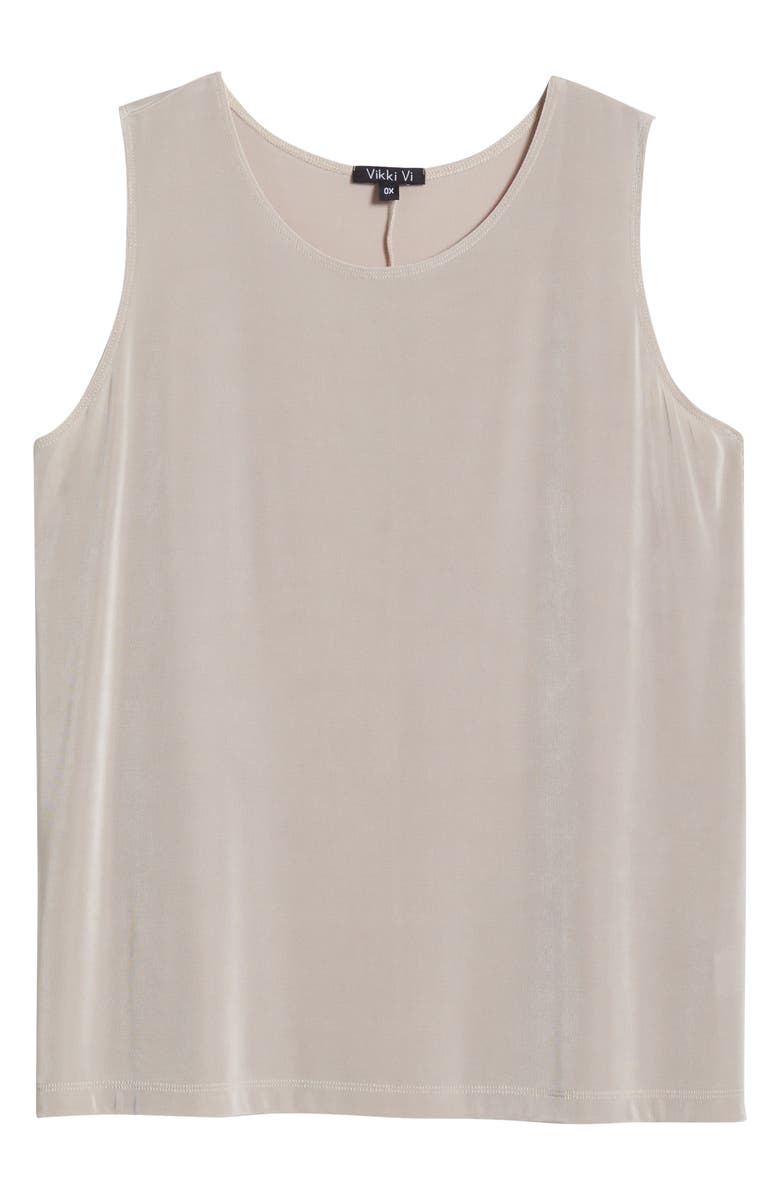 Vikki Vi Stretch Knit Tank, Alternate, color, 