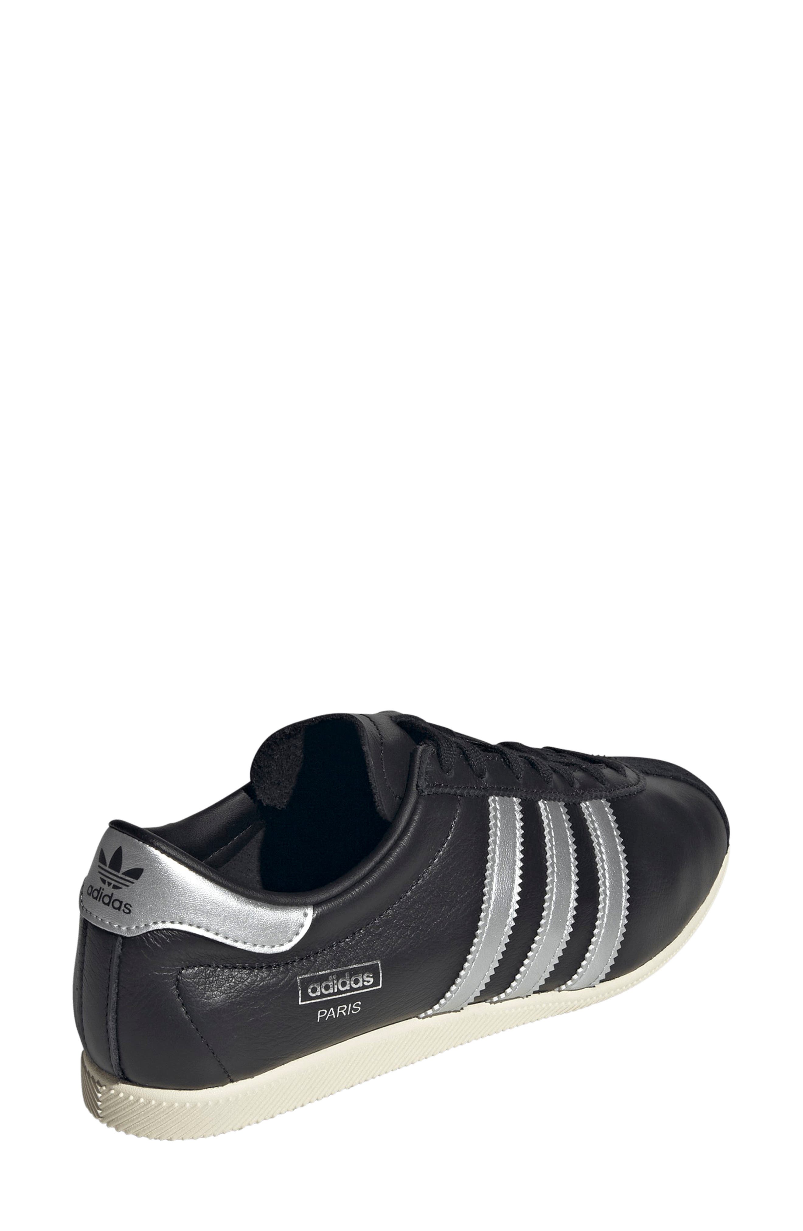 adidas Paris Sneaker, Alternate, color, Core Black/ Silver/ Cream