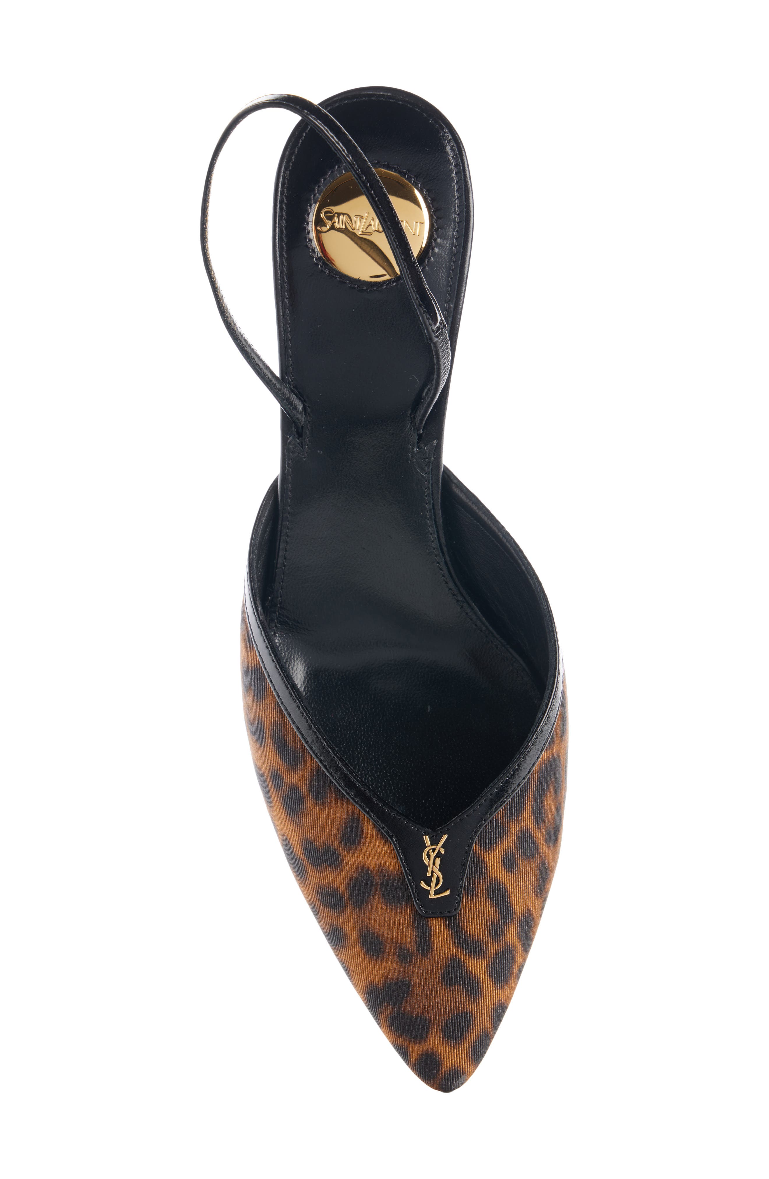 Folie Slingback Pump, Alternate, color, MANTO NATURALE/ NERO