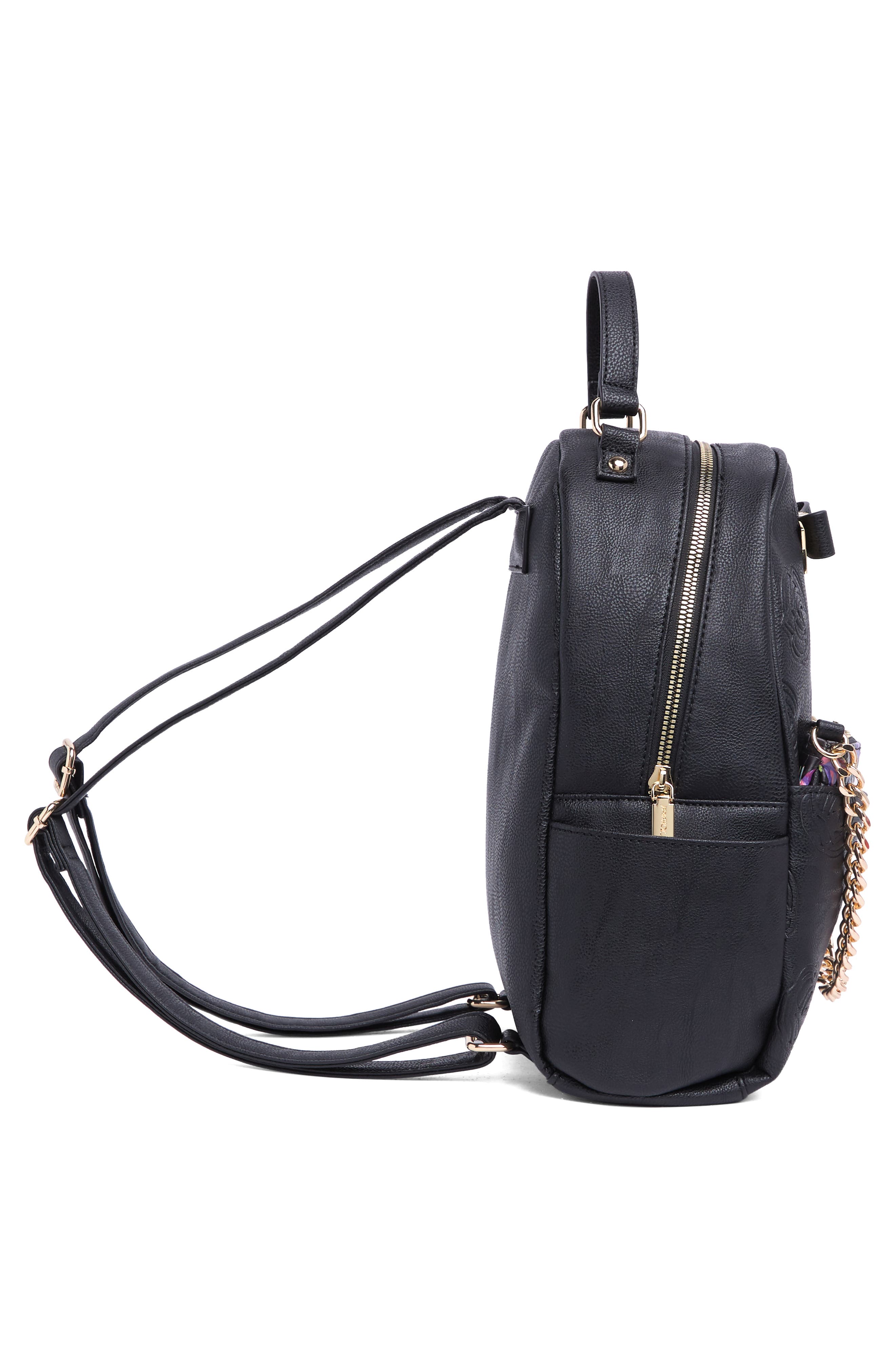 Betsey Johnson Sonya Floral Backpack & Pouch Set, Alternate, color, 