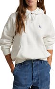 Polo Ralph Lauren Shrunken Fleece Cotton Blend Hoodie