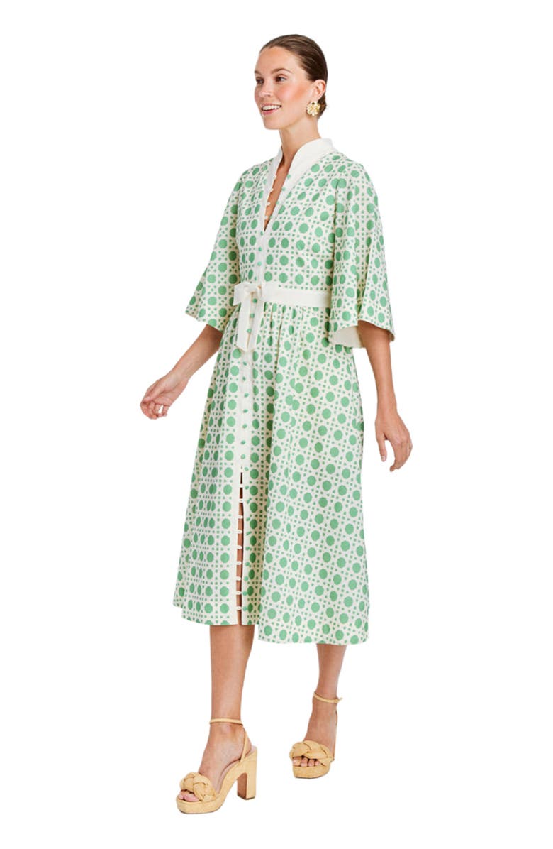 Mestiza New York Carmen Midi Dress, Alternate, color, Green