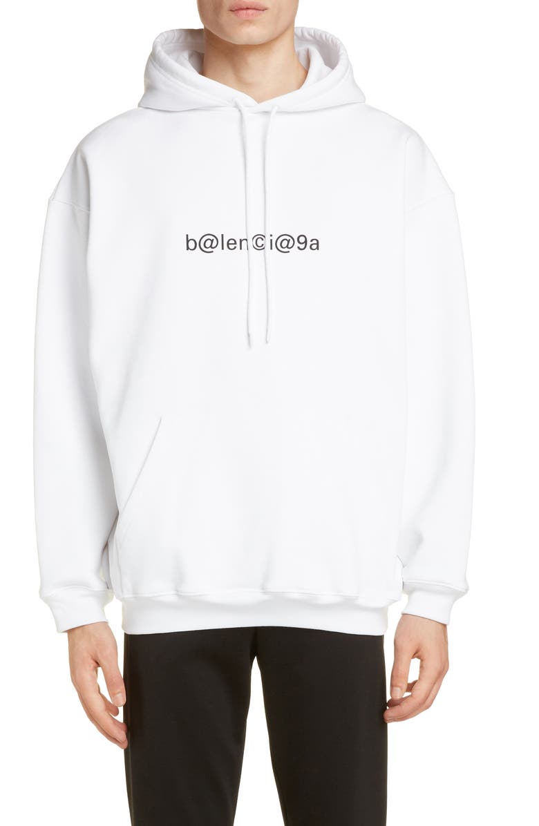 Balenciaga Symbolic Graphic Hoodie, Main, color, 
