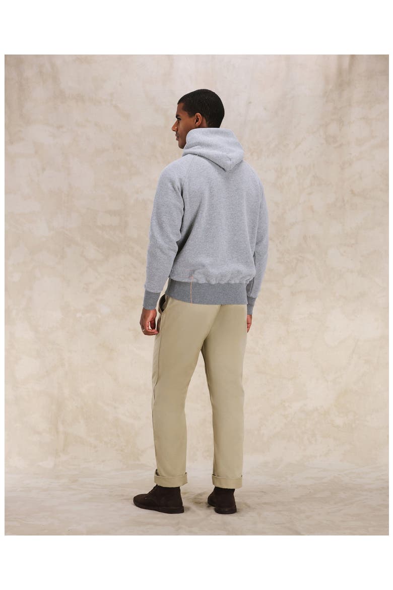 Vintagehood Fleece Jersey Hoodie, Alternate, color, MELANGE
