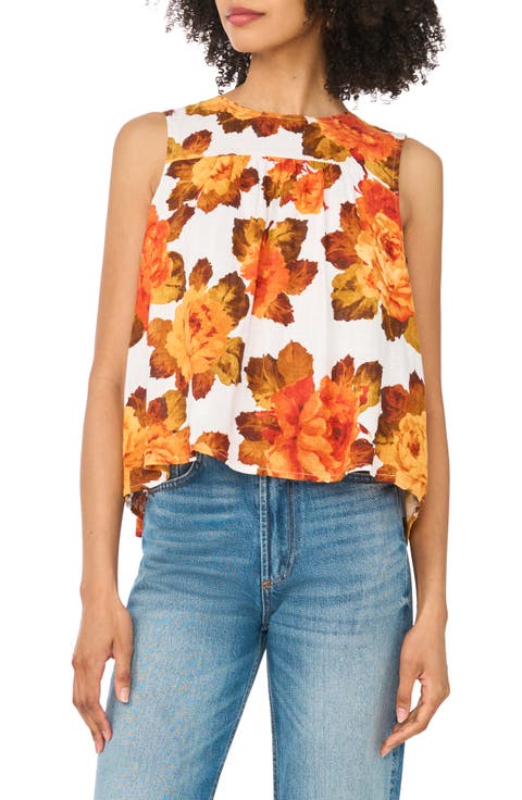 Pleat Back Knit Tank