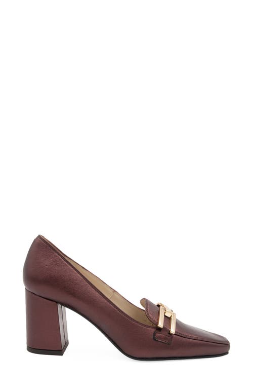 Amalfi By Rangoni Fenicottero Block Heel Pump In Phoenix Etoile