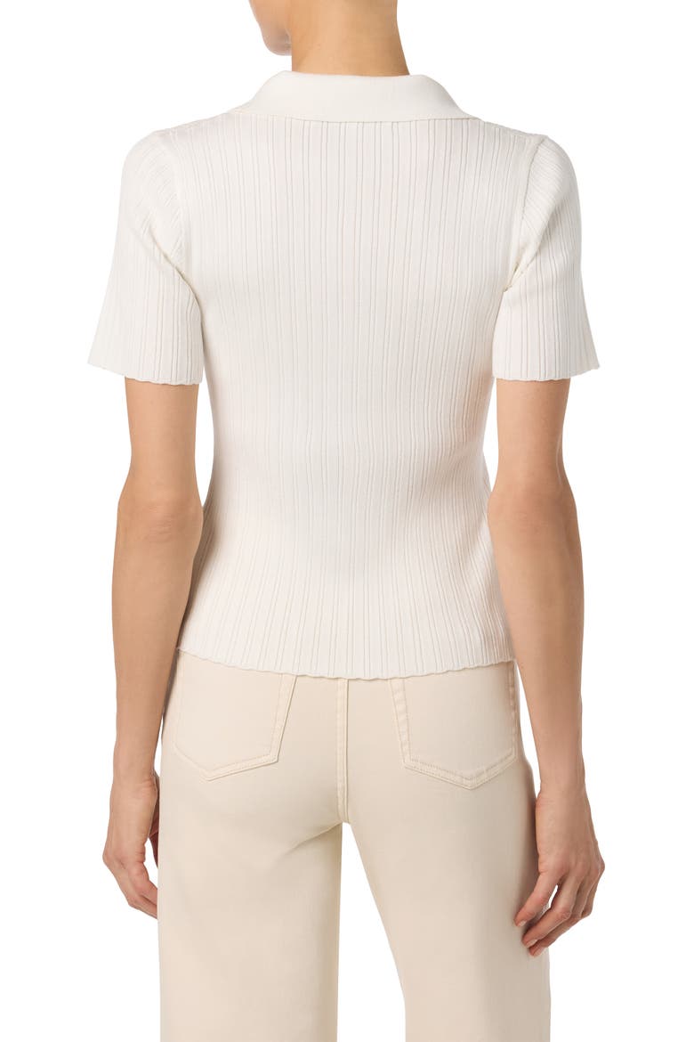 Johnny Collar Knit Polo, Alternate, color, IVORY