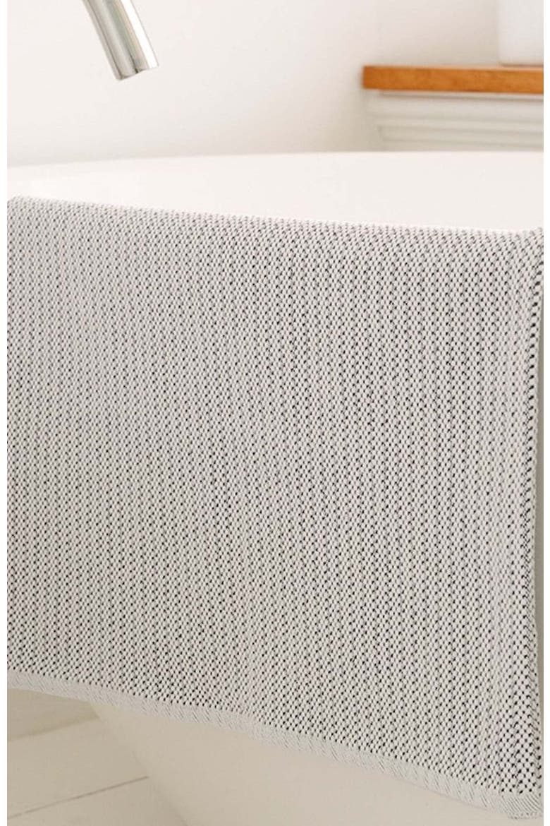 Cotton Rib Bath & Shower Mat - Set of 2, Alternate, color, Bleach