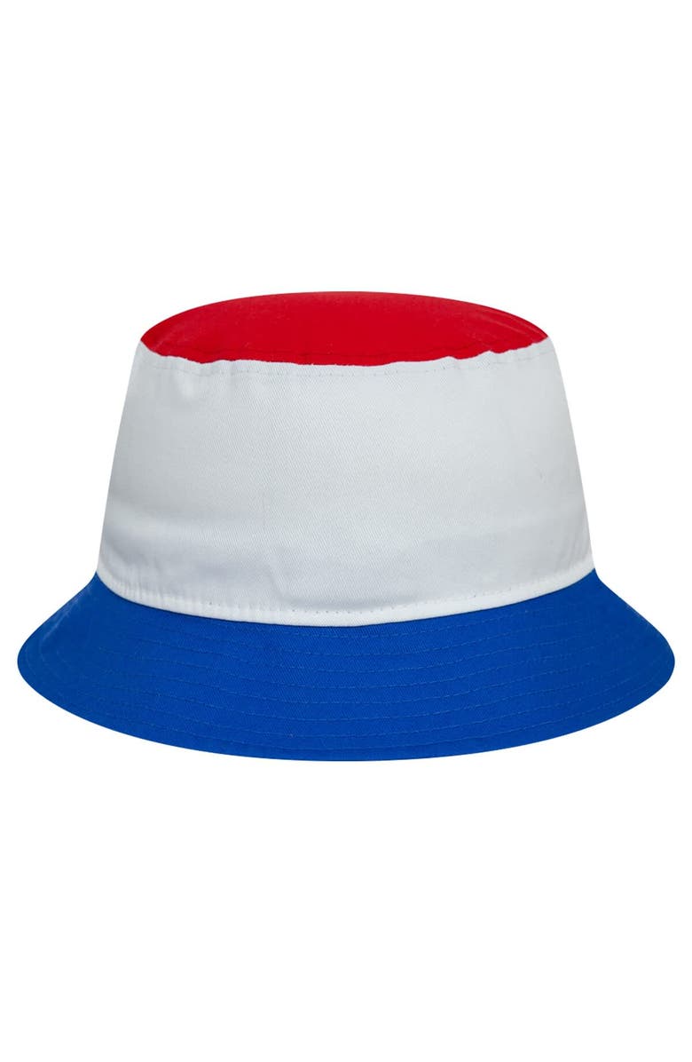 New Era Men's New Era White RB Visa Cash App Essential Color Block Bucket Hat, Alternate, color, 