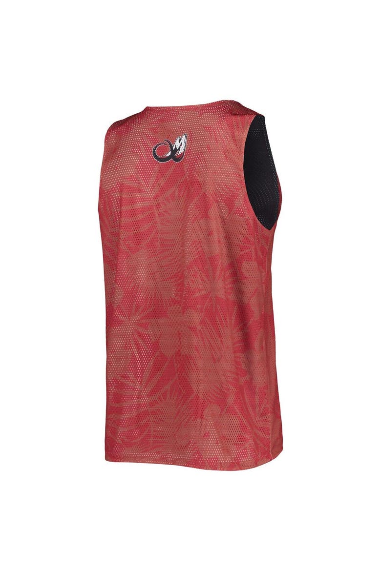Men's FOCO Red/Black Colorado Mammoth Reversible Mesh Tank Top, Alternate, color, Red