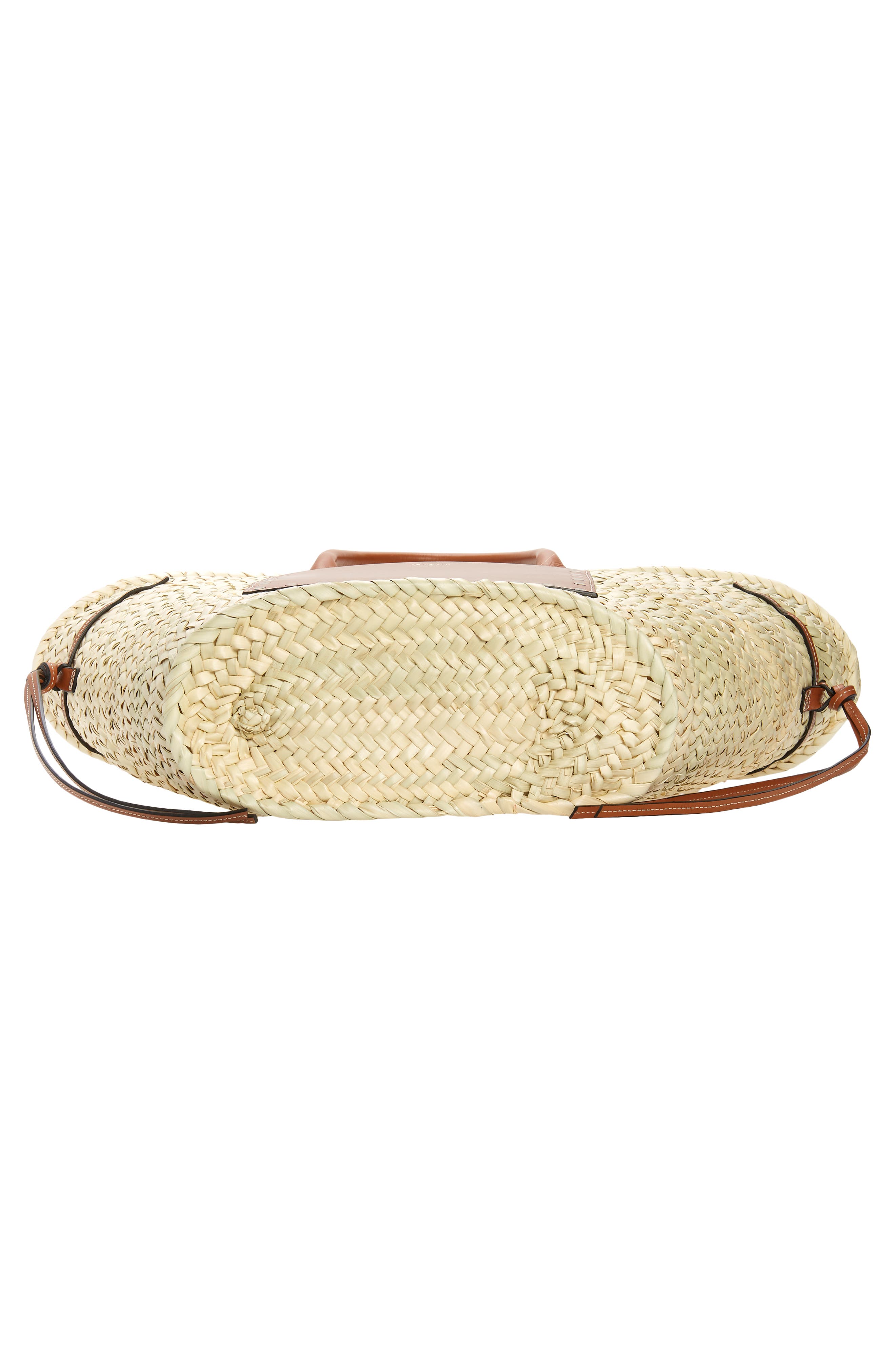 Cadix Woven Straw Tote, Alternate, color, NATURAL/ COGNAC