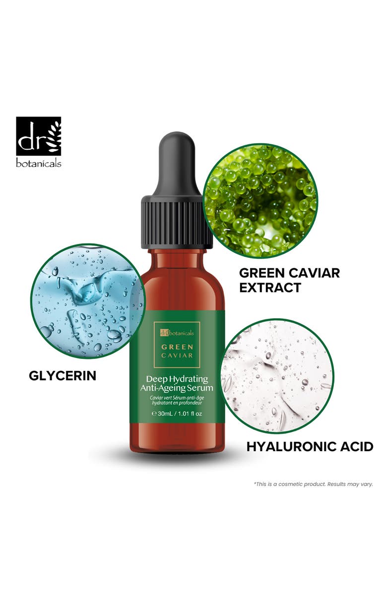 DR BOTANICALS Green Caviar Deep Hydrating Anti-Aging Serum 30ml, Alternate, color,