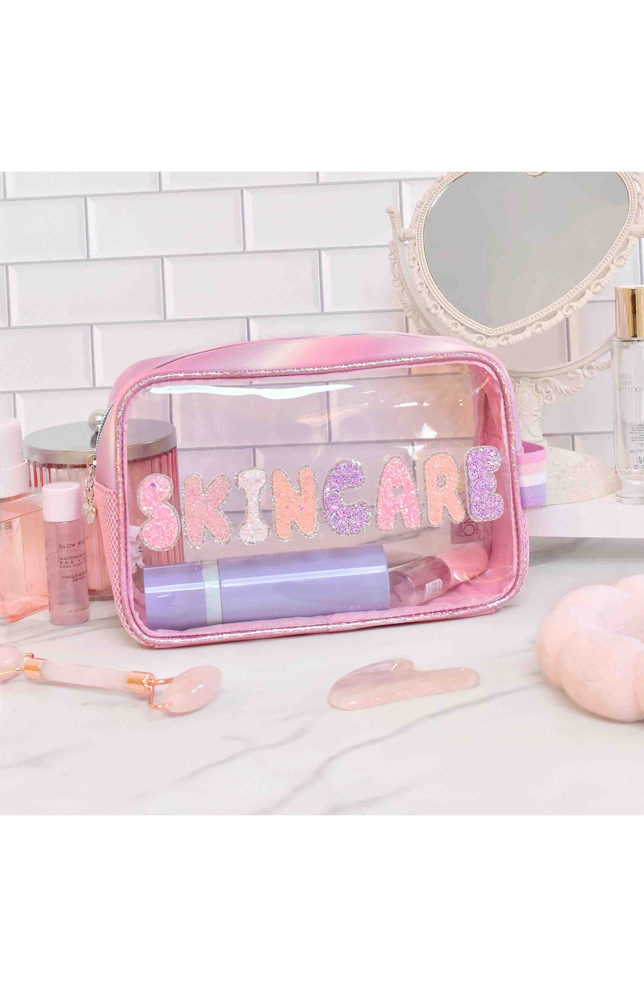 OMG Accessories Kids' Skincare Pouch, Alternate, color, 