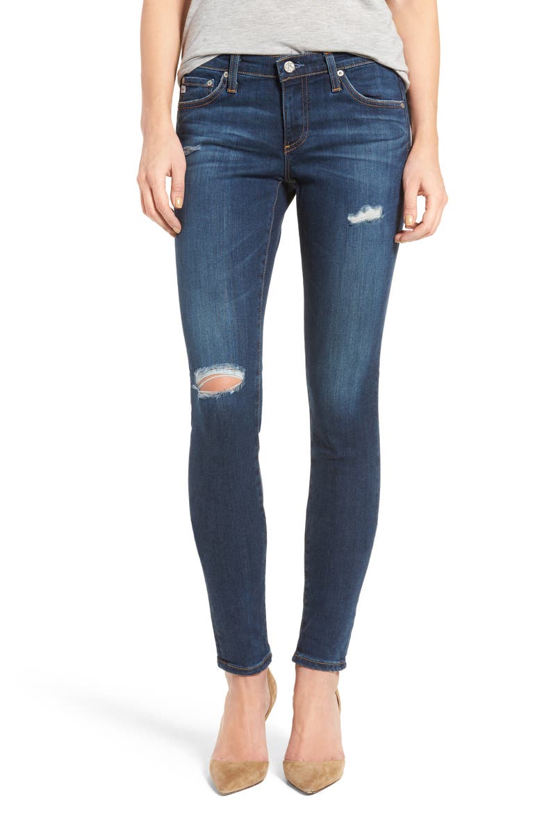 The Legging Super Skinny Jeans, Main, color, 08 YEARS WANDER