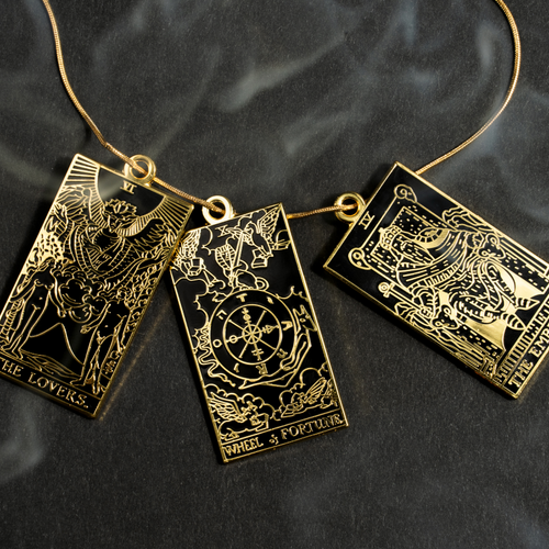 Birthdate Co. The Tarot Trio Candle Set In Tarot Trio Set