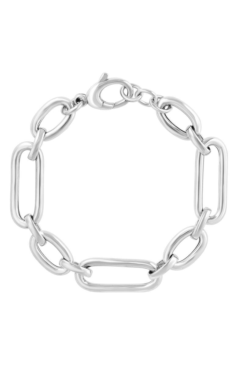 EFFY Sterling Silver Chain Bracelet, Main, color, Silver