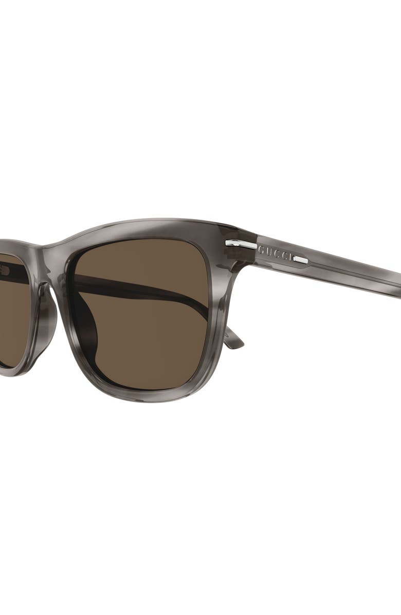 Gucci 55mm Square Sunglasses, Alternate, color, 