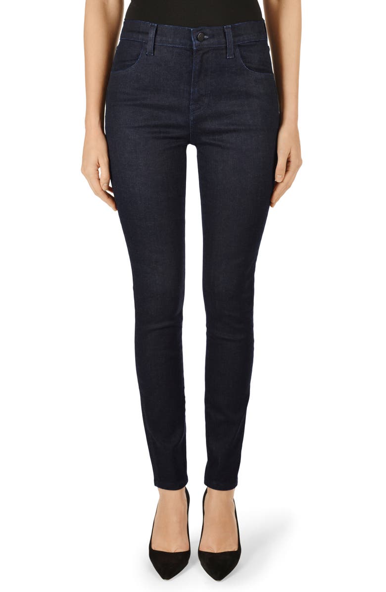 J Brand Maria High Waist Skinny Jeans, Main, color,