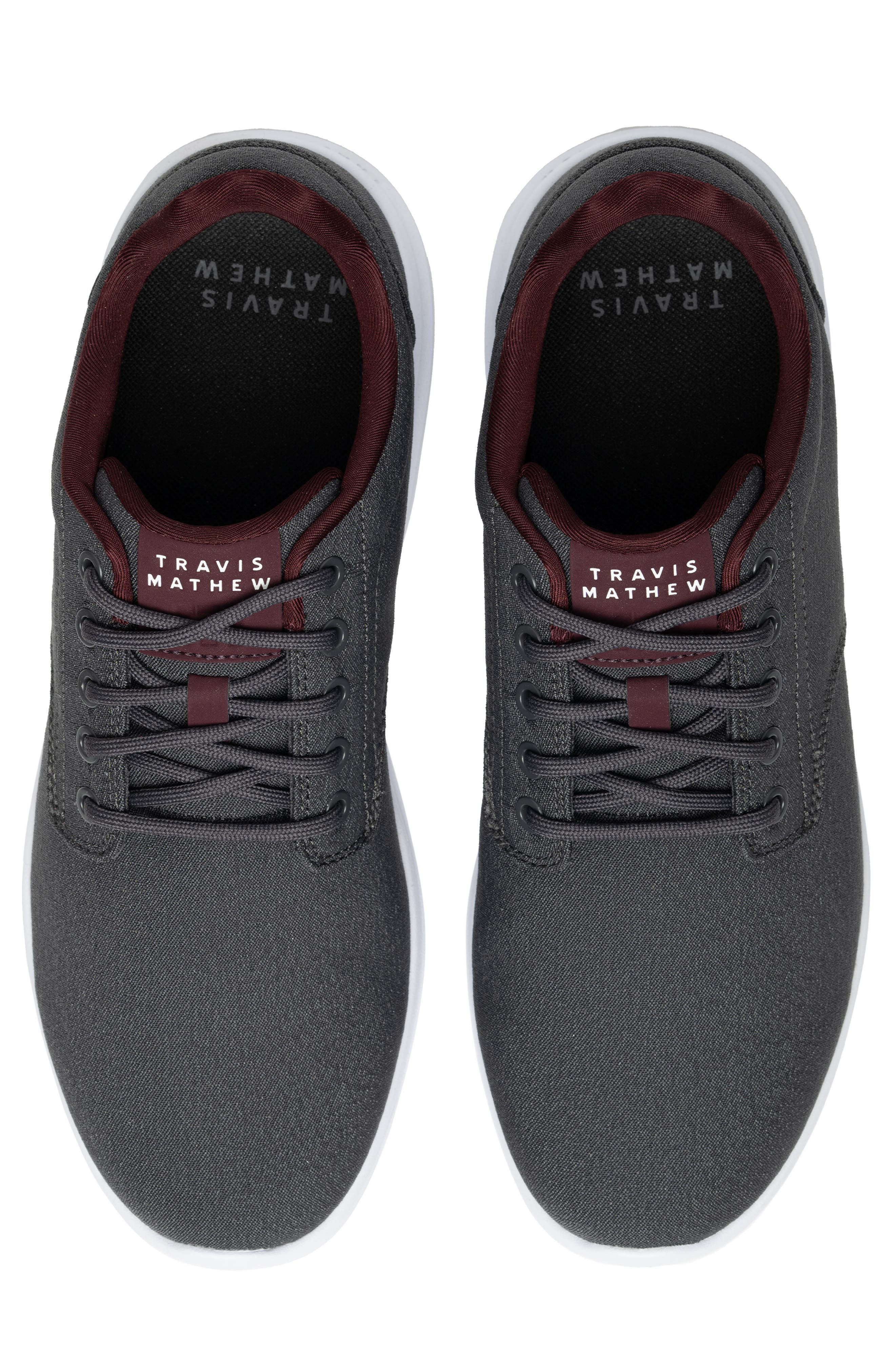 The Daily II Woven Sneaker, Alternate, color, HEATHER GREY PINSTRI