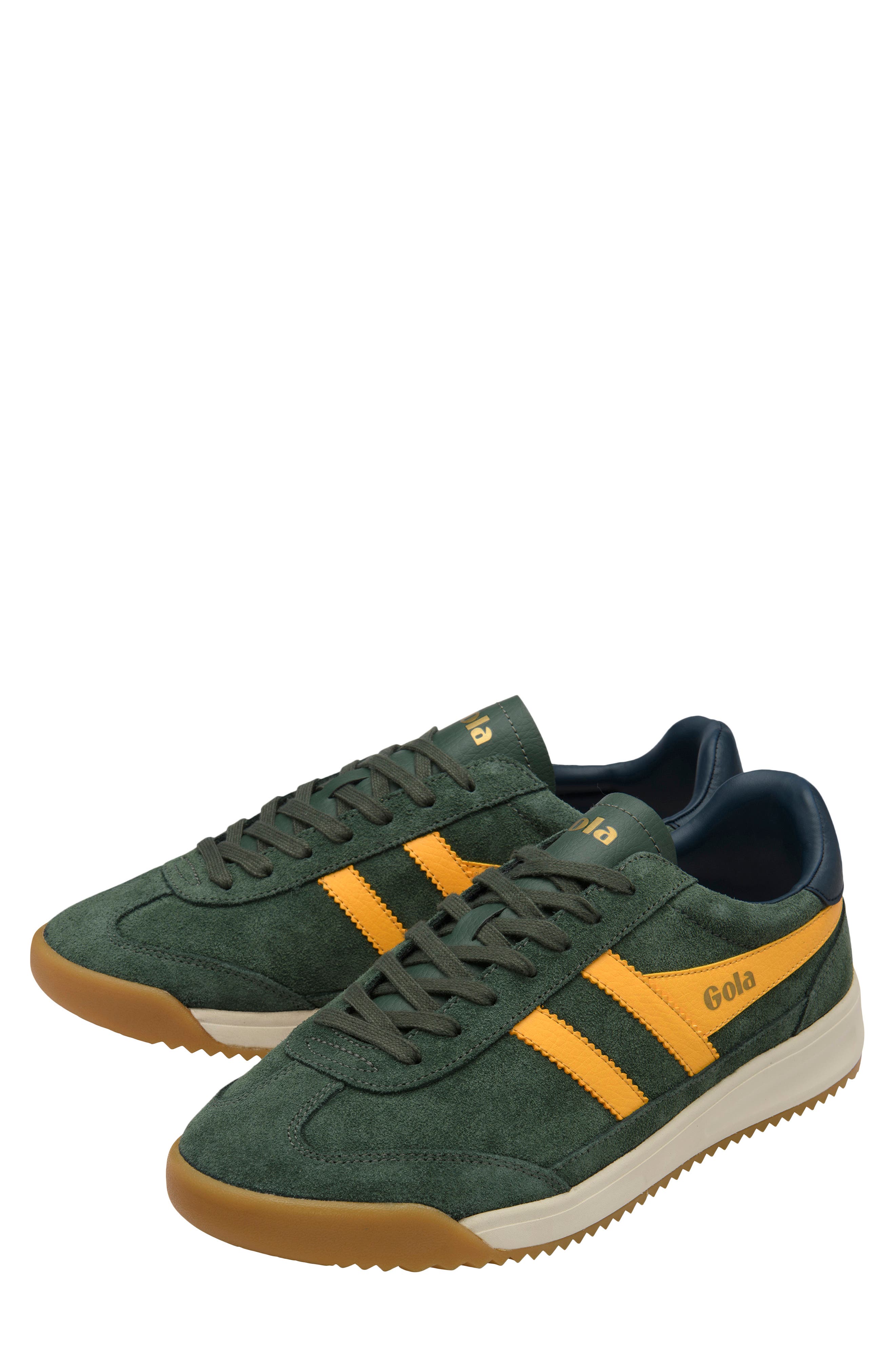 Gola Tornado 88 Sneaker, Alternate, color, Evergreen/ Sun/ Navy