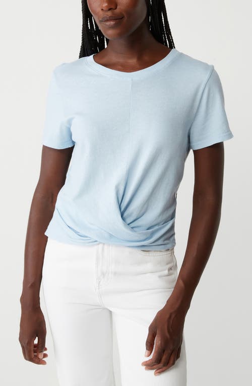 Michael Stars Hollis Criss Cross T-shirt In Fountain