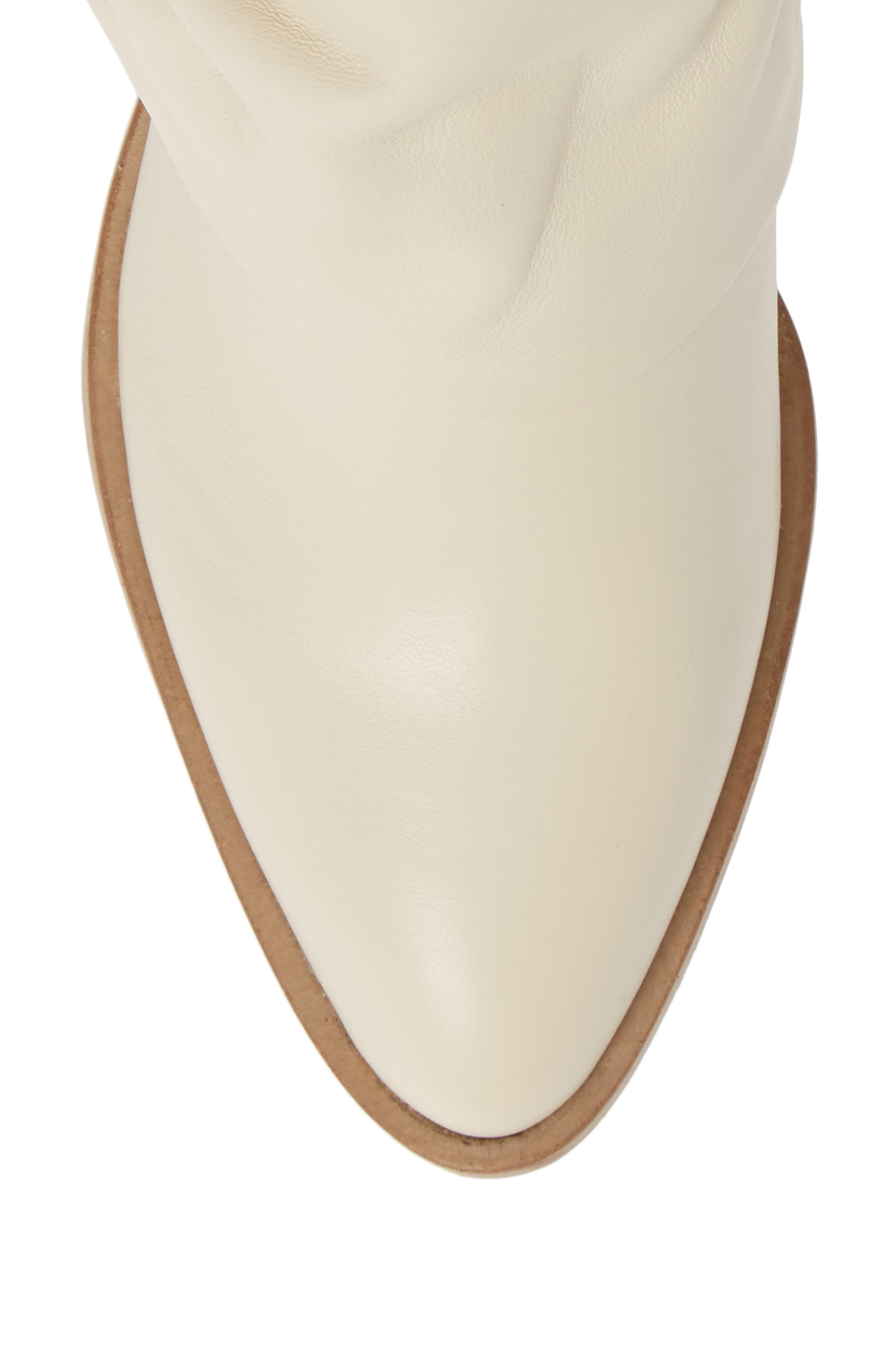 Natalyia Bootie, Alternate, color, CREAM LEATHER