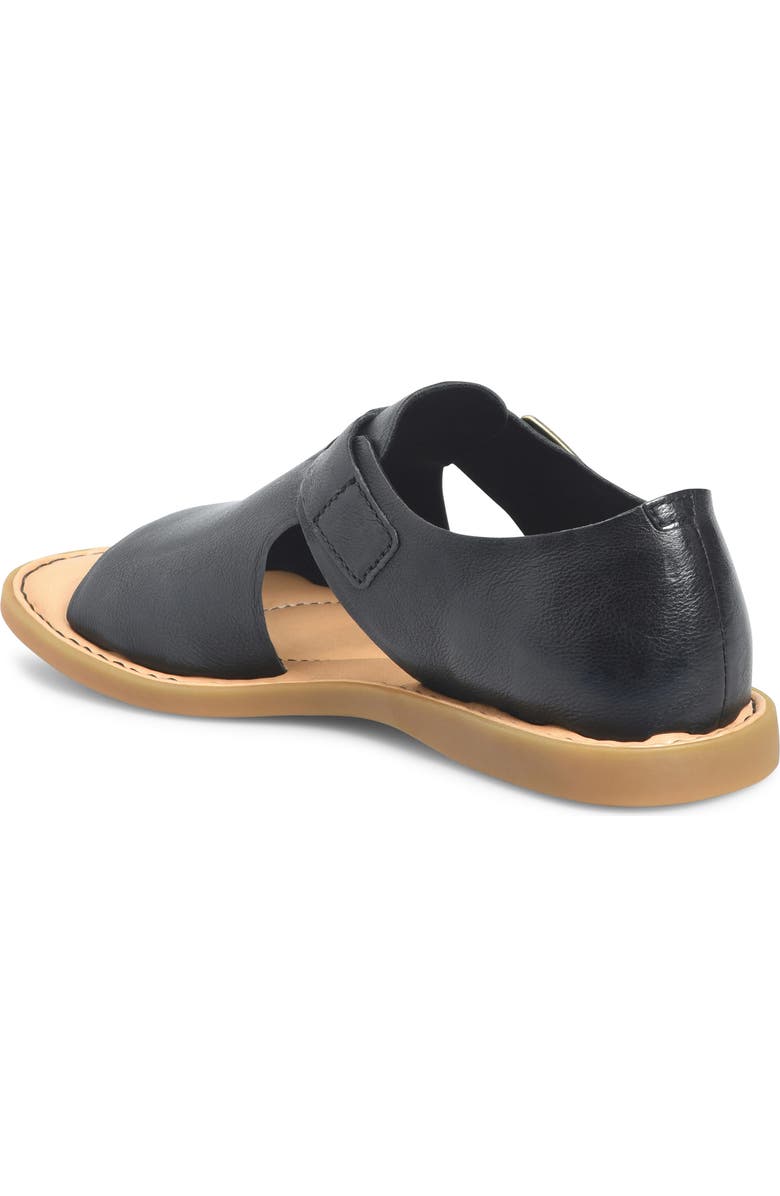 Børn Ivey Sandal, Alternate, color, Black Leather