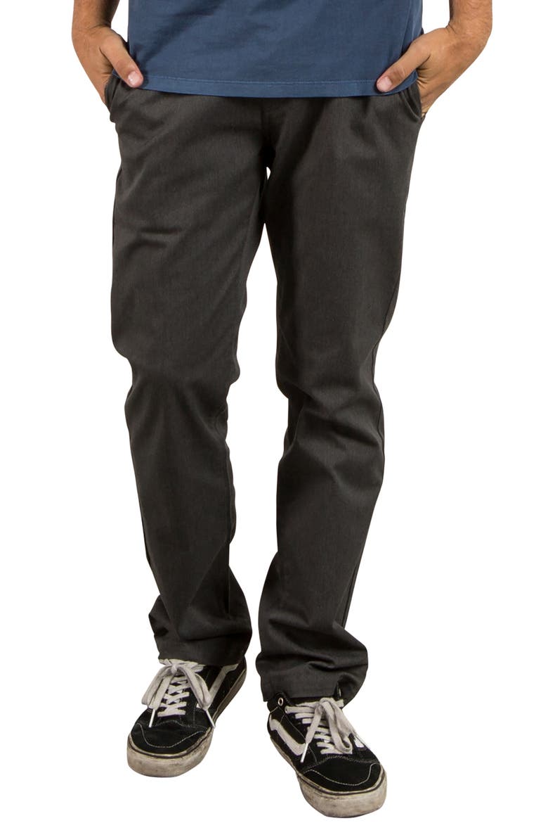 Modern Stretch Chino Pants, Main, color, CHARCOAL HEATHER