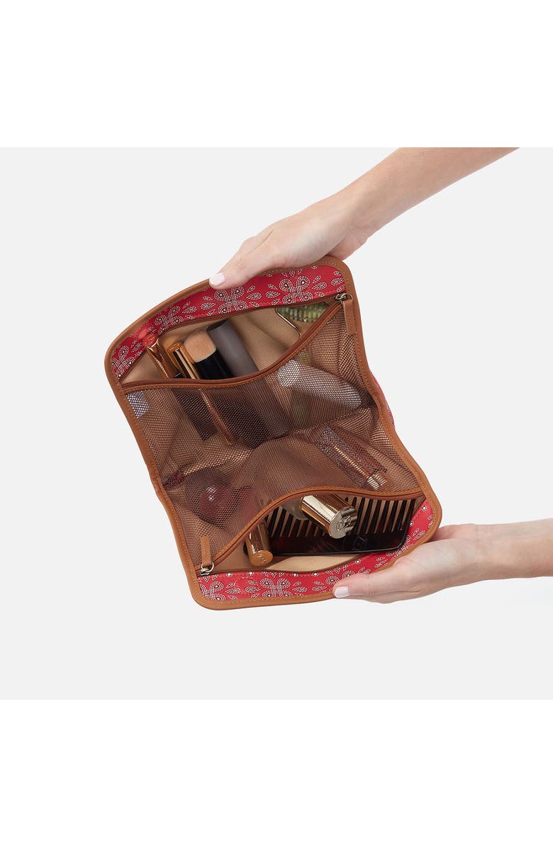 HOBO Large Beauty Coated Canvas Cosmetics Pouch, Alternate, color, 