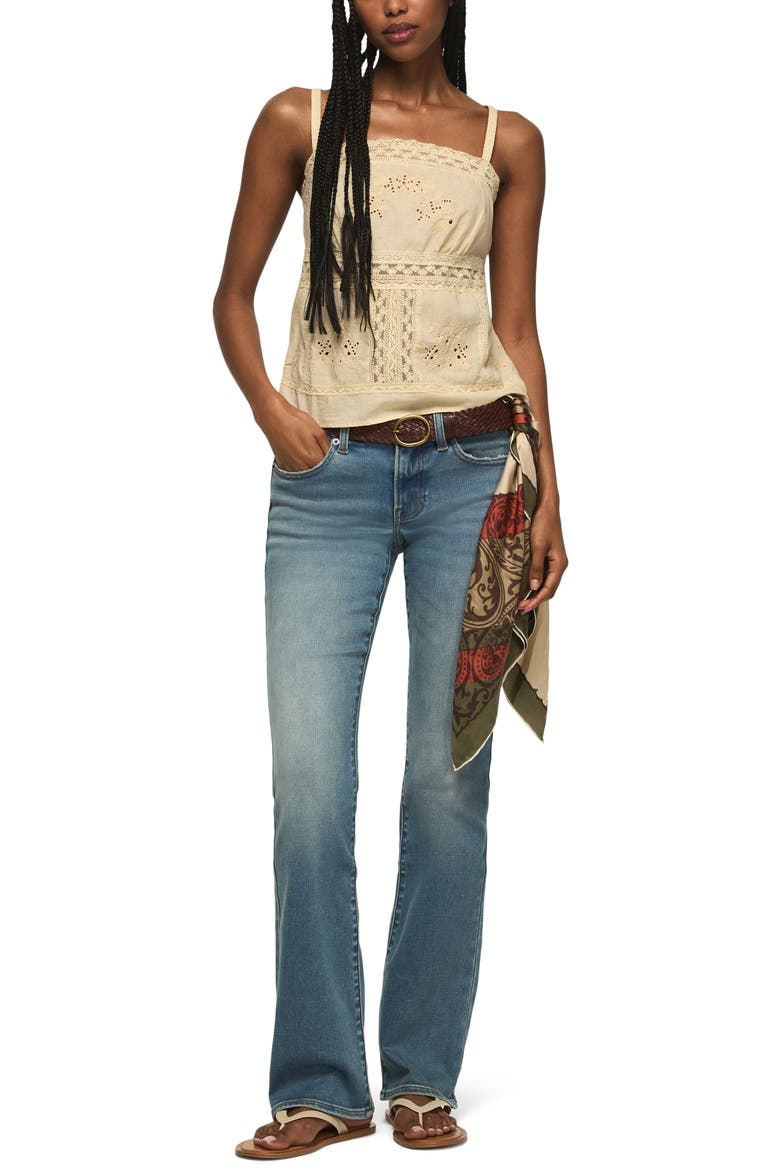 Sweet Mid Rise Bootcut Jeans, Alternate, color, CRISP WATERS WASH